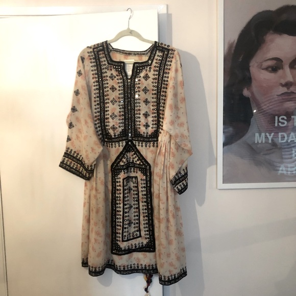 NWT Urban Renewal Embellished midi dress - Picture 1 of 16